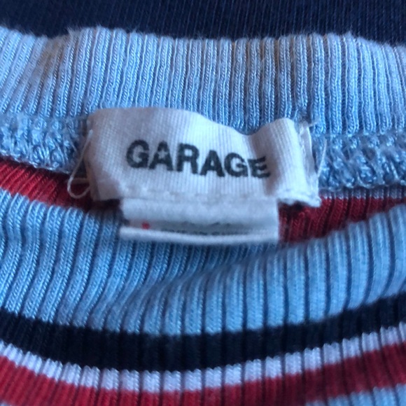 Striped Ribbed Tee - Picture 2 of 2